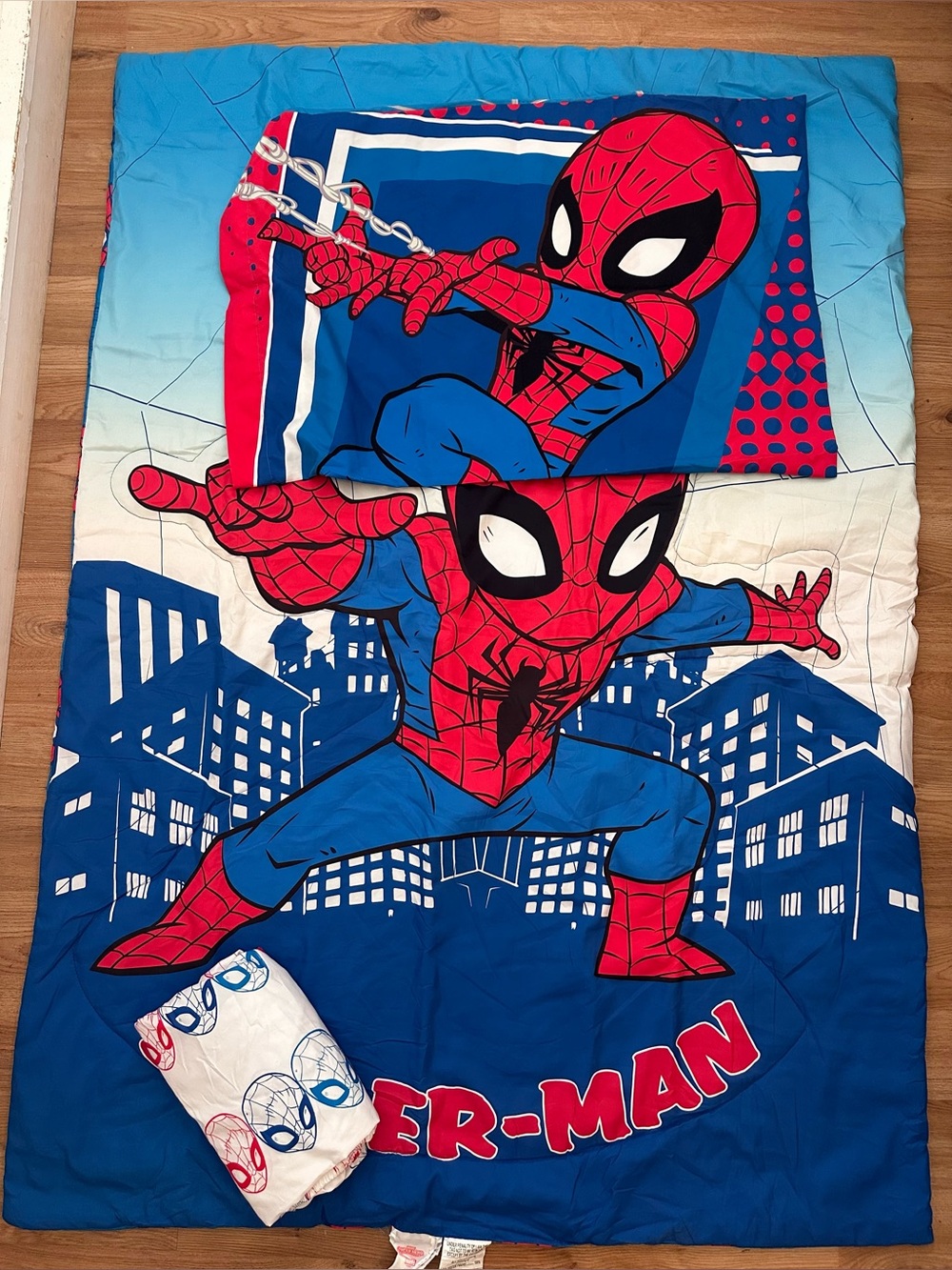 Kids Spider-Man Toddler 3pc Bedding Set